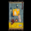 Long ago and far away (a good rug ruined). 68x140cm.